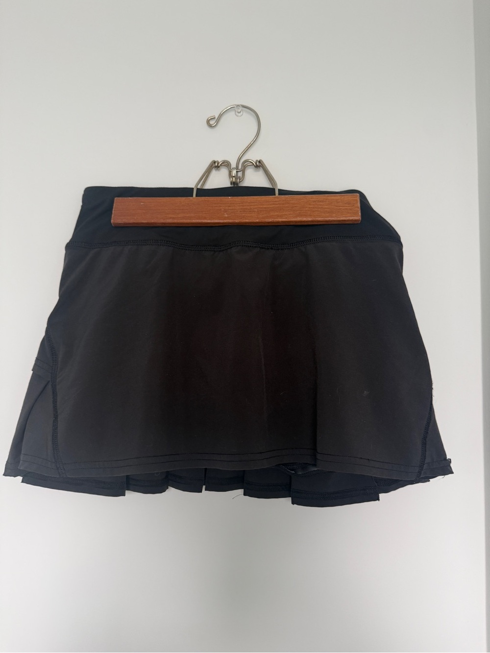 lululemon athletica Black Circle Skirt with Built-In Shorts